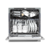 Baridi Tabletop Dishwasher 8 Place Settings 8L Capacity - Silver