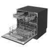 Baridi Tabletop Dishwasher 8 Place Settings 8L Capacity - Black