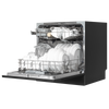 Baridi Tabletop Dishwasher 8 Place Settings 8L Capacity - Black