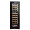 Baridi 44 Bottle Dual Zone Wine Fridge & Cooler