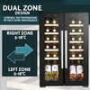 Baridi 24 Bottle Dual Zone Wine Fridge & Cooler