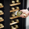 Baridi 24 Bottle Dual Zone Wine Fridge & Cooler