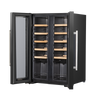 Baridi 24 Bottle Dual Zone Wine Fridge & Cooler