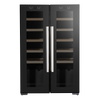 Baridi 24 Bottle Dual Zone Wine Fridge & Cooler
