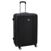 Dellonda Lightweight ABS Luggage Set with TSA Lock - Black