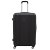 Dellonda Lightweight ABS Luggage Set with TSA Lock - Black