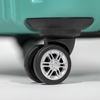 Dellonda Lightweight ABS Luggage Set with TSA Lock - Teal