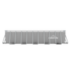 Dellonda Deluxe Steel Frame Rectangular Swimming Pool with Step Ladder & Filter Pump 21ft