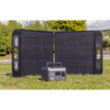 Dellonda Portable Power Station 300W & ETFE Foldable Solar Panel 110W