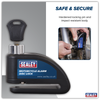Motorcycle Alarm Disc Lock - Pair