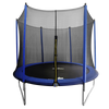 Dellonda Heavy-Duty Outdoor Trampoline with Safety Enclosure Net 10ft