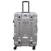 Dellonda Lightweight ABS Luggage Set 3pc - Silver