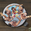 Dellonda 4-6 Person Inflatable Hot Tub/Spa with Smart Pump - Rattan Effect