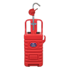 Mobile Dispensing Tank with Oil Rotary Pump 55L - Red