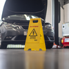 EV/Hybrid Floor Warning Signs - Pack of 2