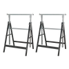 Fold Down Telescopic Trestle 200kg Capacity - Pair