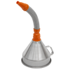 Metal Flexible Spout Funnel with Filter 200mm