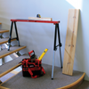 Fold Down Trestle with Adjustable Legs 150kg Capacity