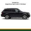 Suitable for Range Rover Sport L320 2.7 V6 Diesel