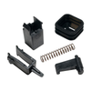 Britpart Fuel Filler Flap Cover Door Latch Repair Kit for Range Rover Sport, includes latch components, spring, and rubber gasket.