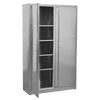 4-Shelf Galvanized Steel Floor Cabinet - Extra-Wide