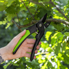 Anvil Secateurs with Soft Grip Handle, 3-Stage Safety Lock & Carbon Steel Blade, 220mm