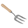 Premier Garden Hand Fork with Ash Handle & Stainless Steel Tines