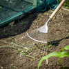 Premier Lawn Rake with Long Ash Handle & Stainless Steel Tines