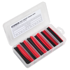 Heat Shrink Tubing Assortment 100mm 95pc - Black & Red