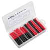 Heat Shrink Tubing Assortment 50 & 100mm 180pc - Black & Red