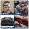Rechargeable Head Torch with Auto-Sensor 3W SMD LED