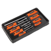 Premier Screwdriver Set 8pc - Hi-Vis Orange