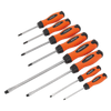 Premier Hammer-Thru Screwdriver Set 8pc - Hi-Vis Orange