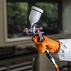 Premier Professional HVLP Gravity Feed Touch-Up Spray Gun 1mm Set-Up