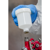 Workshop Series HVLP Gravity Feed Touch-Up Spray Gun 0.8mm Set-Up