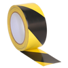 Hazard Warning Tape 50mm x 33m - Black/Yellow