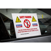 Hybrid/Electric Vehicle Warning Sign