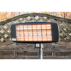 Infrared Quartz Patio Heater with Telescopic Floor Stand 2000W/230V