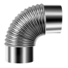 Stainless Steel Exhaust/Flue 90° Bend for IR13/IR16 100mm