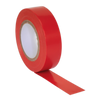 PVC Insulating Tape 19mm x 20m, Red - Pack of 10