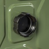 Screw Cap Metal Jerry Can 20L - Green