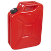 Screw Cap Metal Jerry Can 20L - Red
