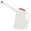 Oil Container with Red Lid & Flexible Spout 3L