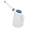 Oil Container with Flexible Spout 5L - Blue Lid