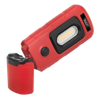 Rechargeable 360° Inspection Light 3W COB & 1W SMD LED - Red