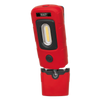 Rechargeable 360° Inspection Light 3W COB & 1W SMD LED - Red
