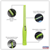 Rechargeable 360° Slim Inspection Light 8W & 1W SMD LED - Green
