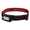 Rechargeable Head Torch with Auto-Sensor 2W COB LED - Black