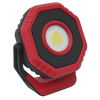 Rechargeable 360° Pocket Floodlight with Magnet 7W COB LED - Red