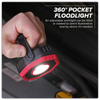Rechargeable 360° Pocket Floodlight with Magnet 7W COB LED - Red
